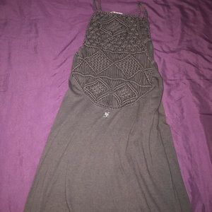 Billabong grey strap design dress